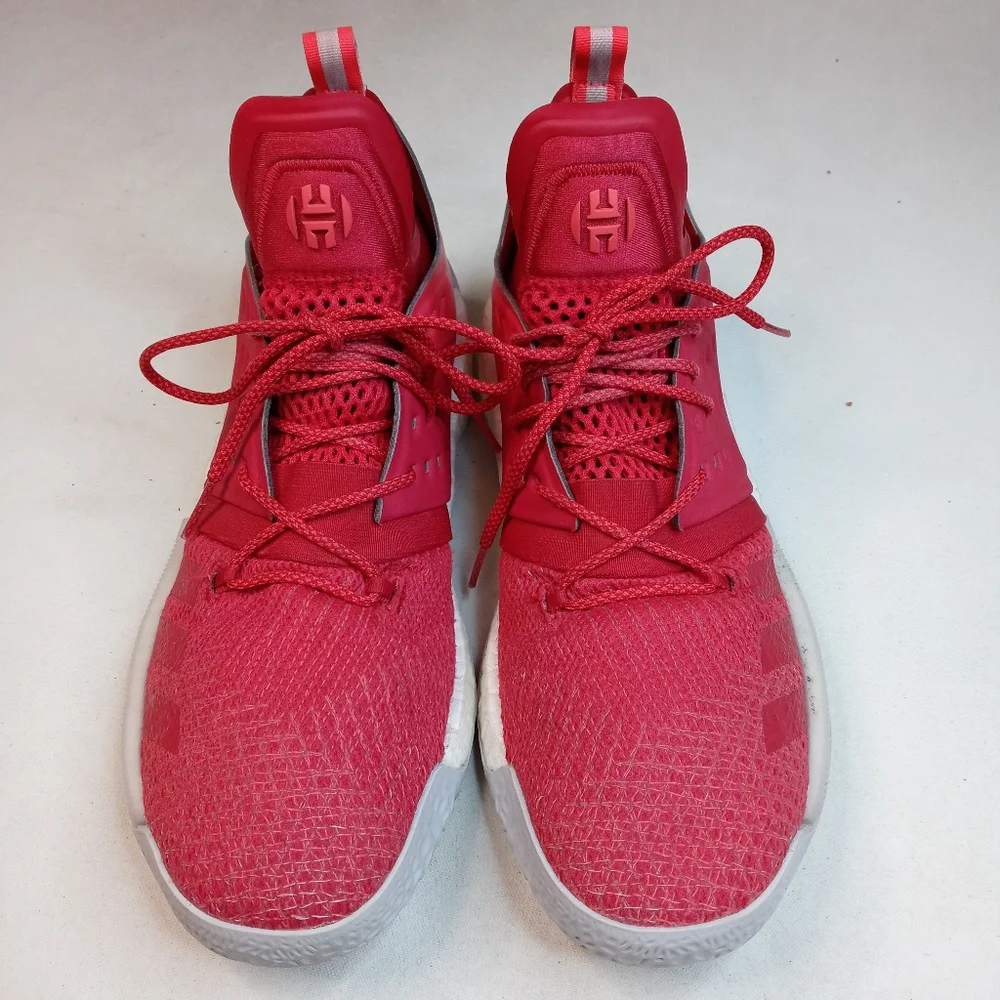 Adidas James Harden Volume2 Red Pioneer Men's Bask_3